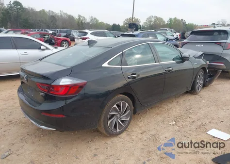 2021 Honda Insight Touring из США, поврежденный, VIN 19XZE4F92ME000598